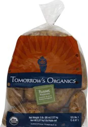 Tomorrow's Organics Organic Russet Potatoes 80 oz