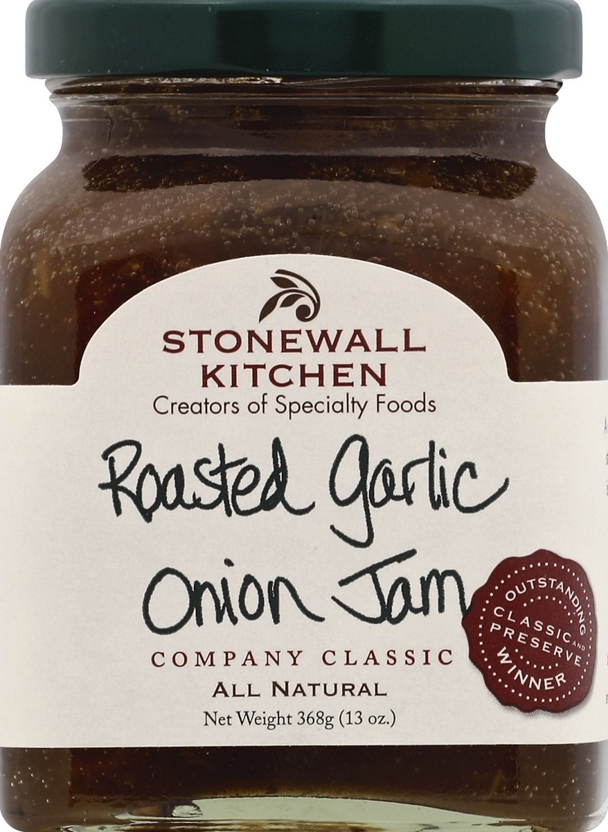 slide 1 of 1, Stonewall Kitchen Jam, Roasted Garlic Onion, 13 oz