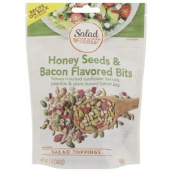 Salad Pizazz Seeds & Bacon Salad Toppings 5 Ounces