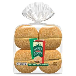 Anzio & Sons Bakery Anzio & Sons Hearty Sandwich Rolls, 8 count, 18 oz