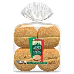 Anzio & Sons Bakery Anzio & Sons Hearty Sandwich Rolls, 8 count, 18 oz