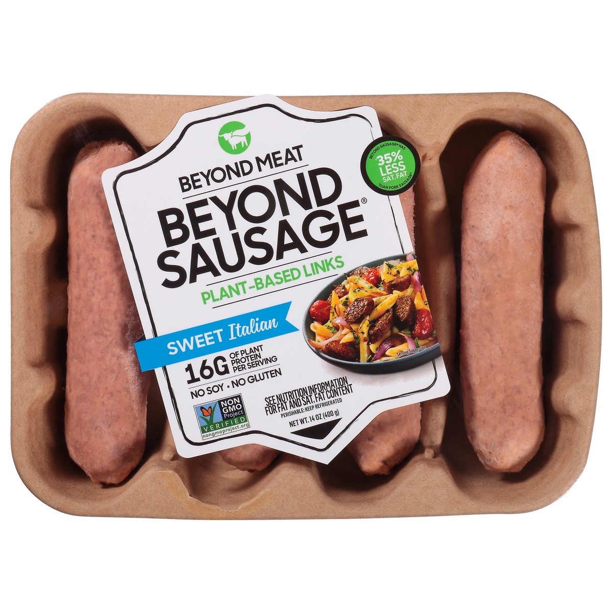 slide 1 of 1, Beyond Meat Links, 4 ct; 14 oz