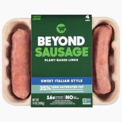 Beyond Sausage Links, Plant-Based, Sweet Italian Style