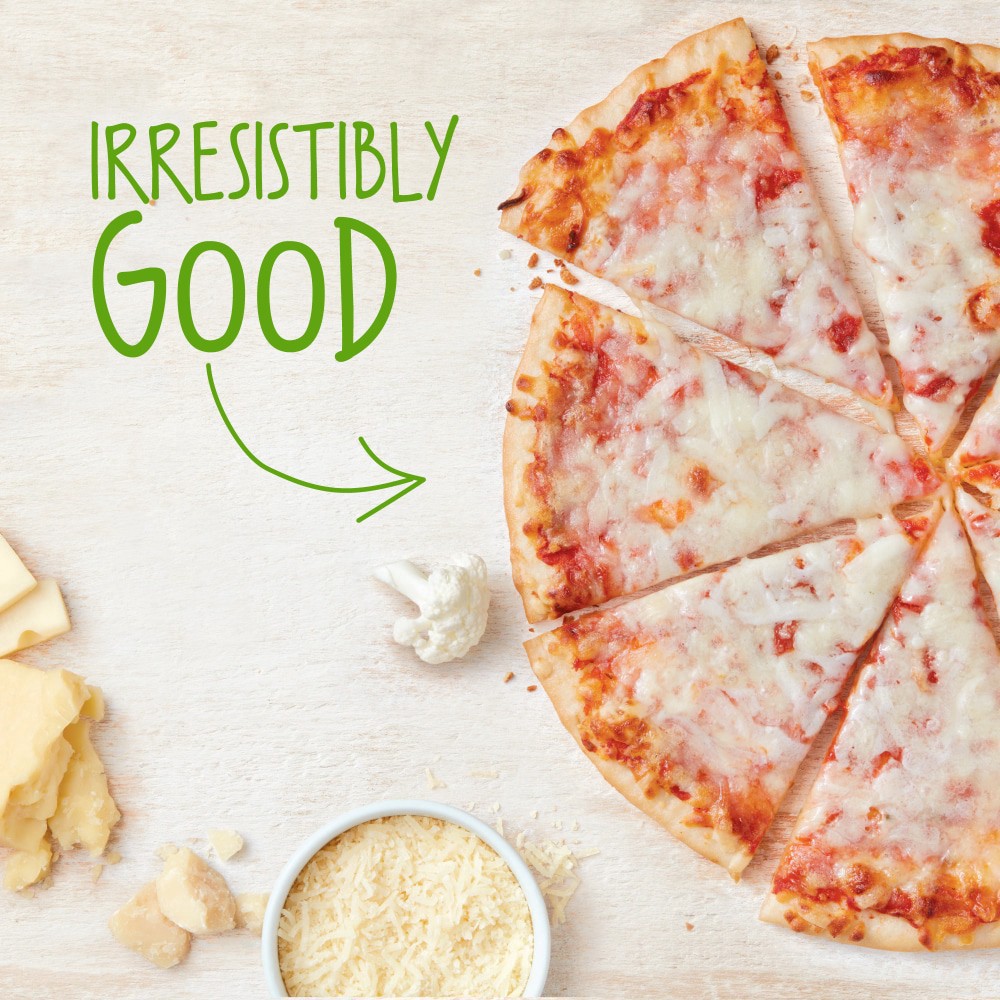 slide 2 of 4, Simple Truth 4 Cheese Pizza With Cauliflower Crust, 13.25 oz