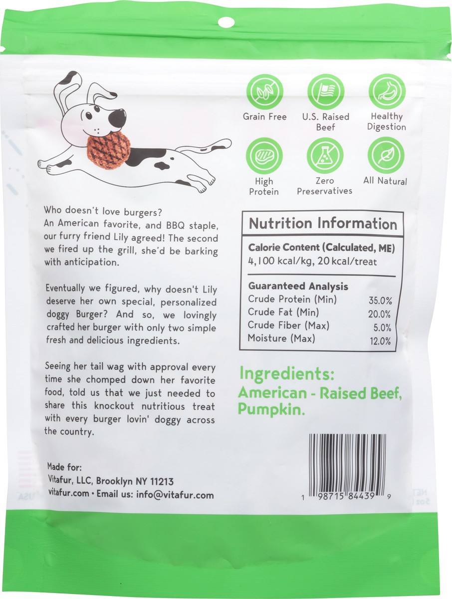 slide 5 of 13, Barkin Burger Beef & Pumpkin - 5 OZ, 5 oz