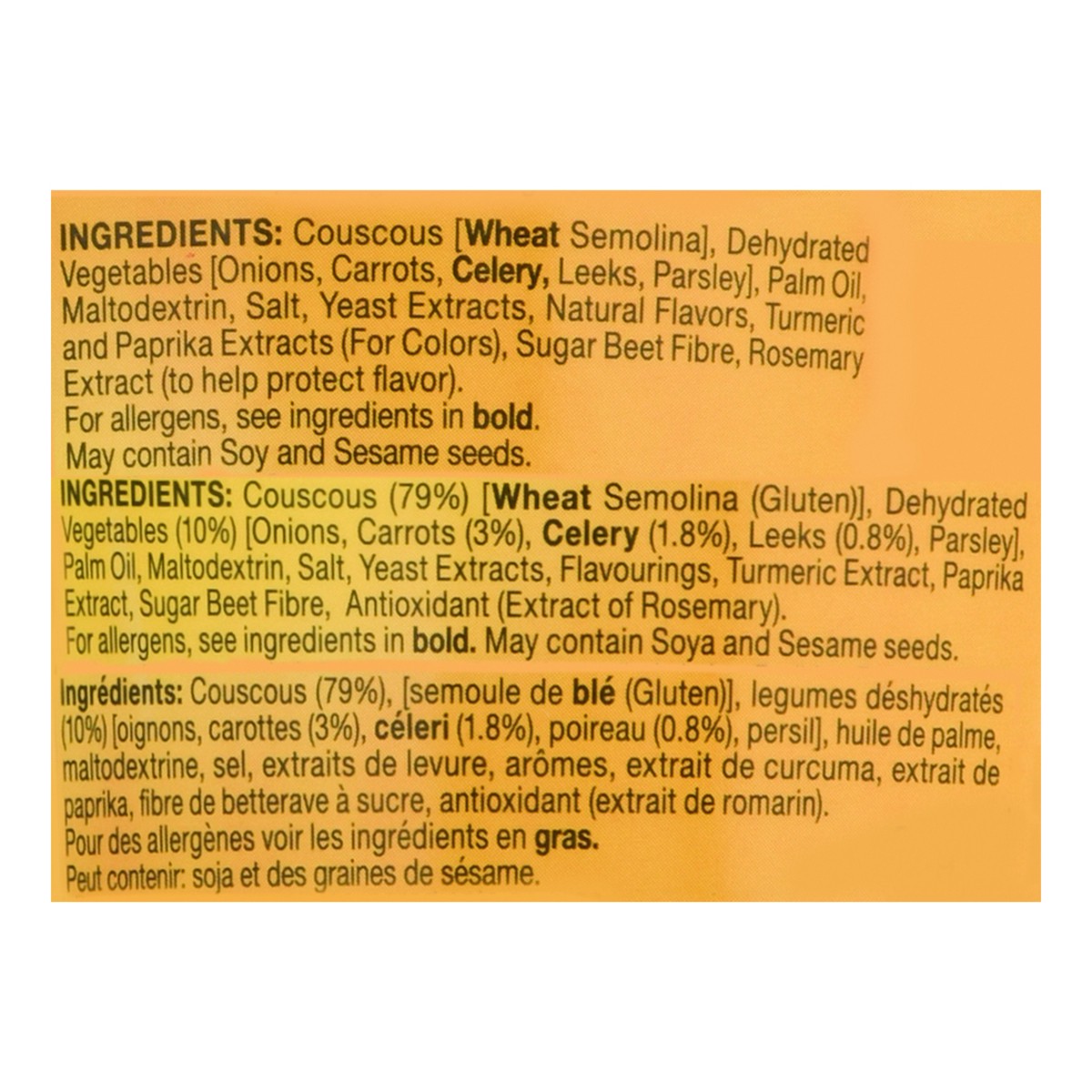 slide 9 of 14, Osem Couscous & Vegetables Meals On The Go 3 oz, 3 oz