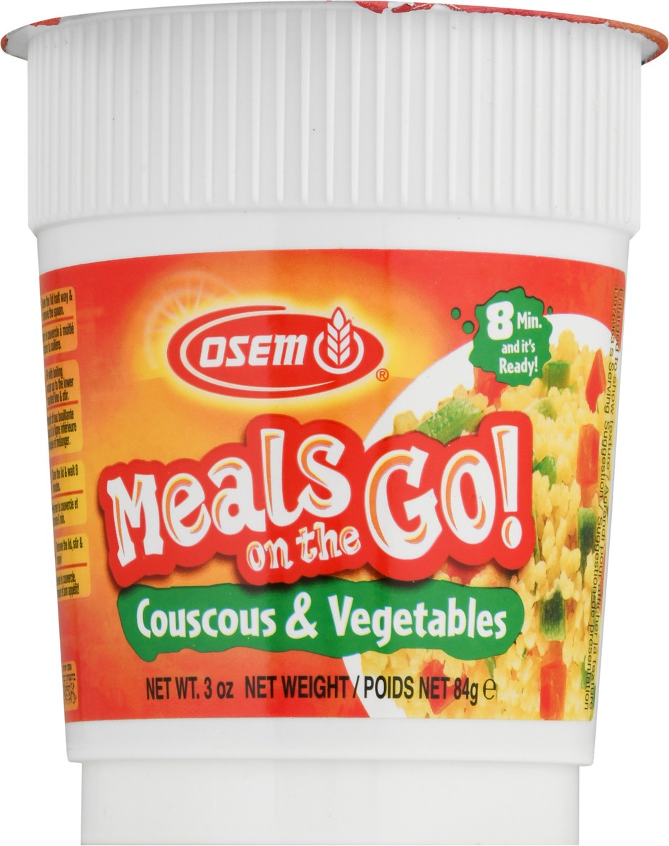 slide 2 of 14, Osem Couscous & Vegetables Meals On The Go 3 oz, 3 oz