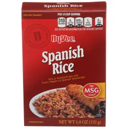 Hy-vee Spanish Rice & Vermicelli Mix With Green Peppers & Spanish Seasonings - 6.8 oz