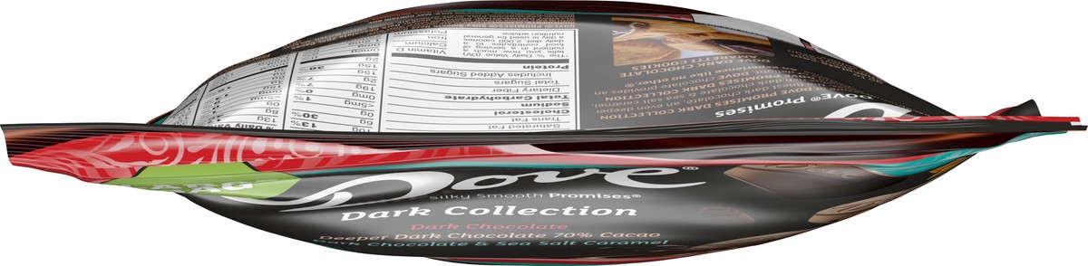 slide 9 of 9, DOVE PROMISES Dark Chocolate Candy Assortment, 13.5 oz Resealable Bag, 13.5 oz