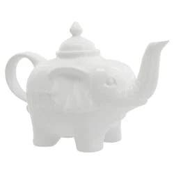 BIA Cordon Bleu Elephant Teapot - White