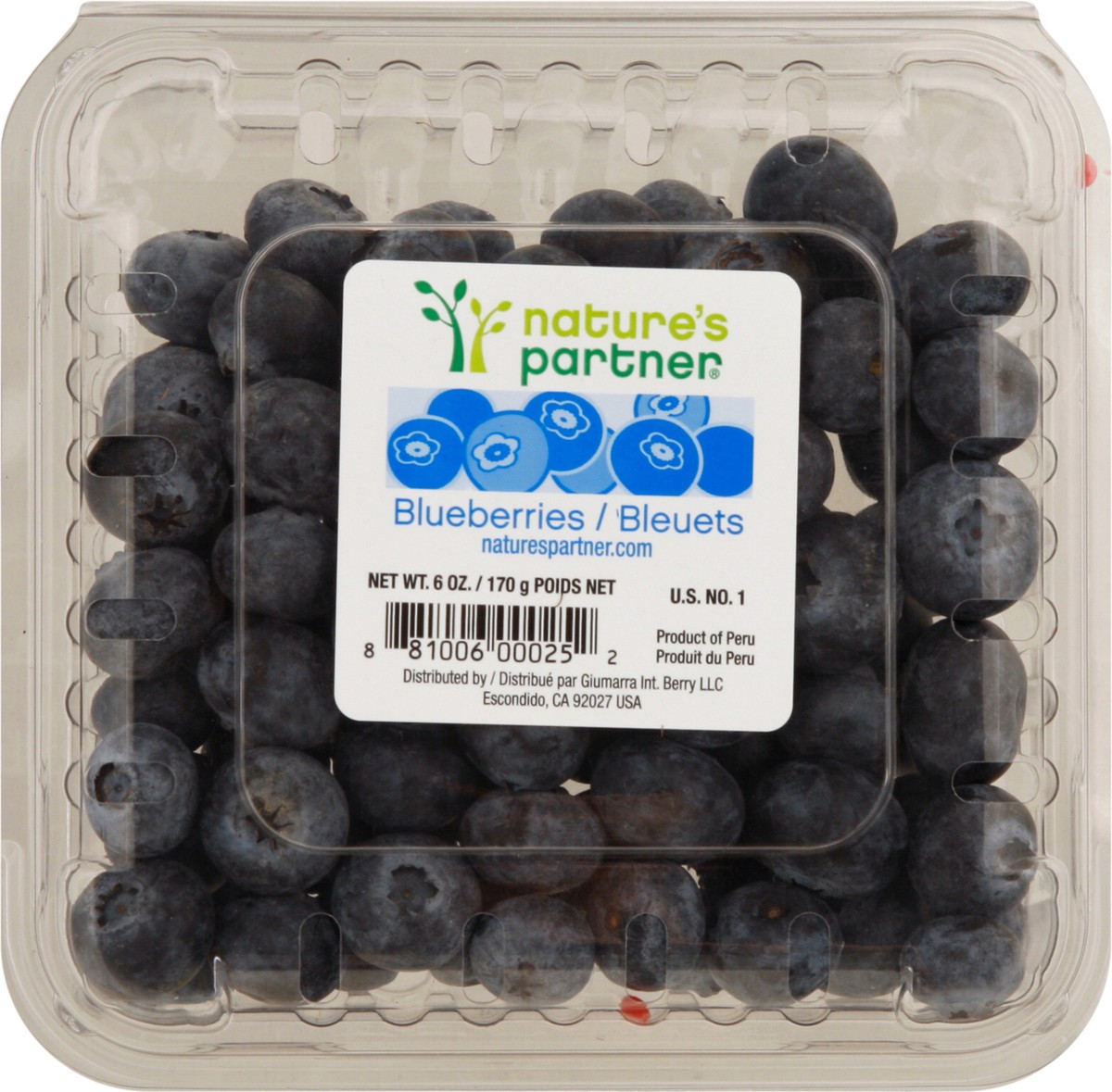 slide 12 of 12, Nature's Partner Blueberries Prepackaged, per lb