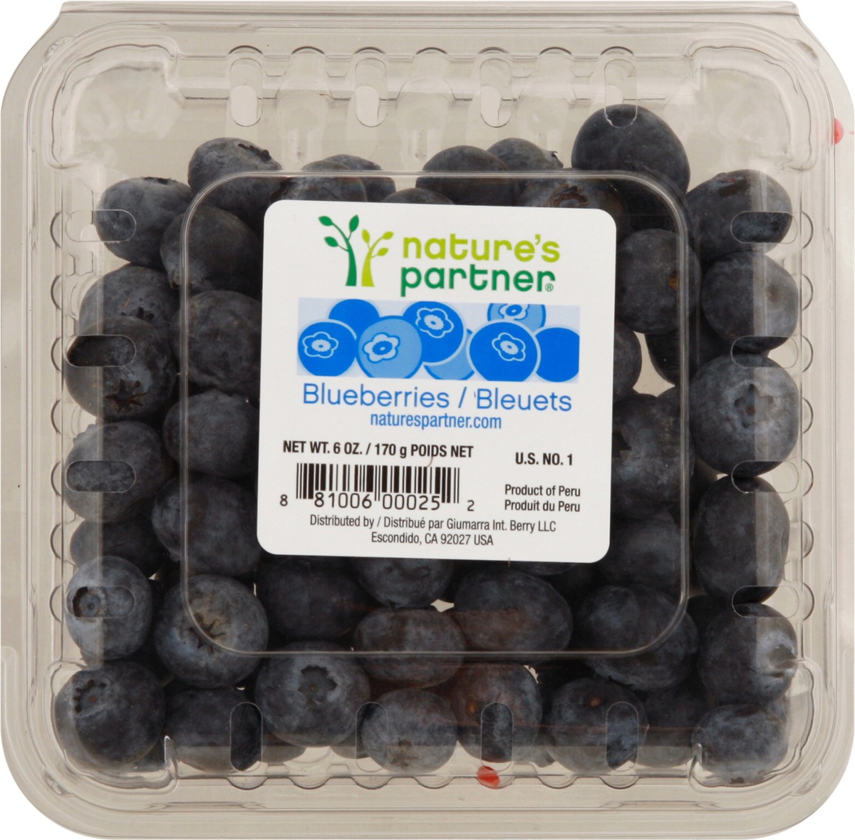 slide 1 of 12, Nature's Partner Blueberries Prepackaged, per lb