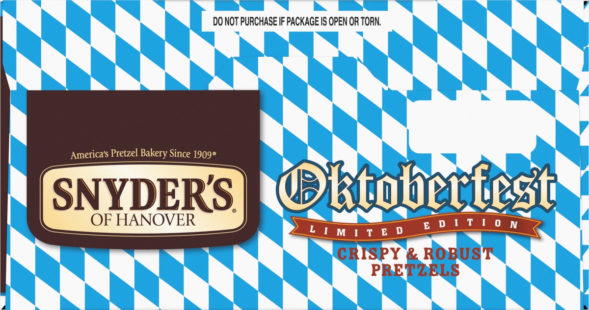 slide 6 of 10, Snyder's of Hanover Oktoberfest Limited Edition Pretzels - Box, 12 oz