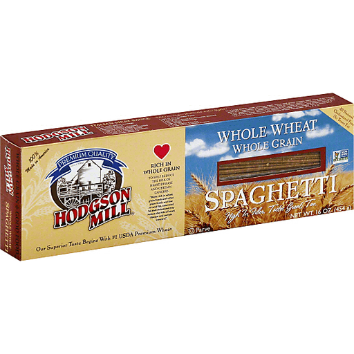 slide 2 of 3, Hodgson Mill Whole Wheat Spaghetti Pasta, 16 oz