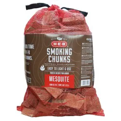 H-E-B Natural Mesquite Wood Smoking Chunks
