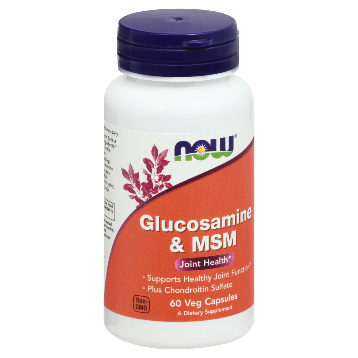slide 7 of 9, NOW Glucosamine & MSM - 60 Veg Capsules, 60 ct