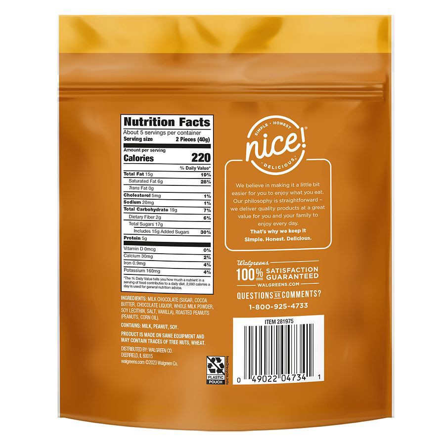slide 4 of 5, Nice! Peanut Clusters, 6.75 oz