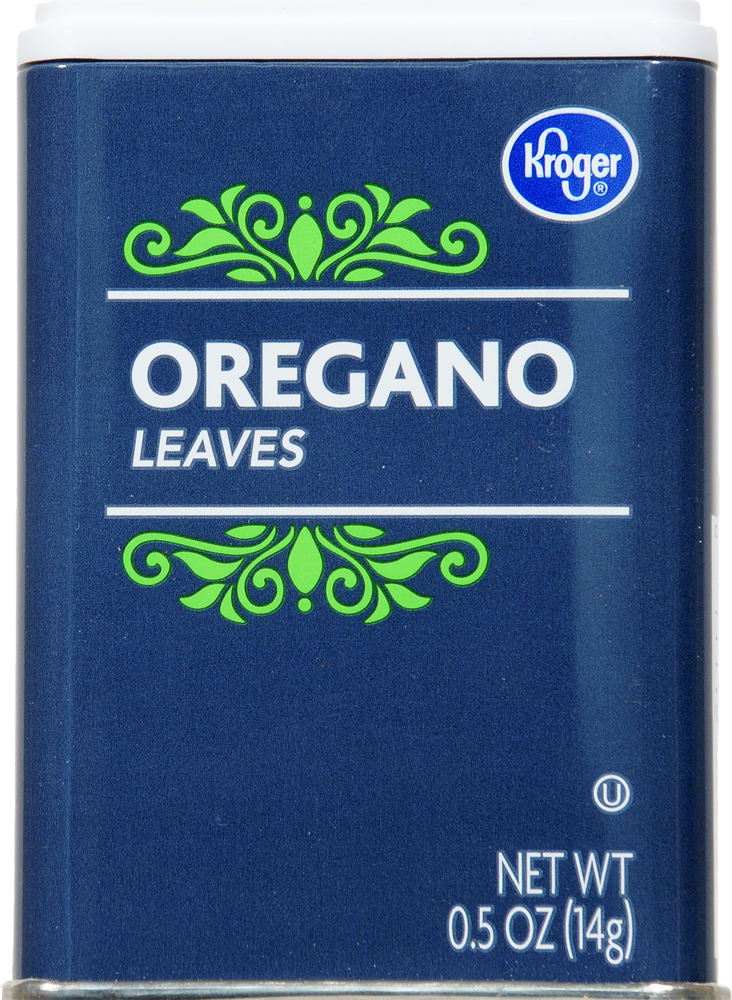slide 1 of 1, Kroger Oregano Leaves, 0.5 oz