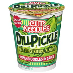Cup Noodles Dill Pickle Ramen Noodles in Sauce 2.75 oz