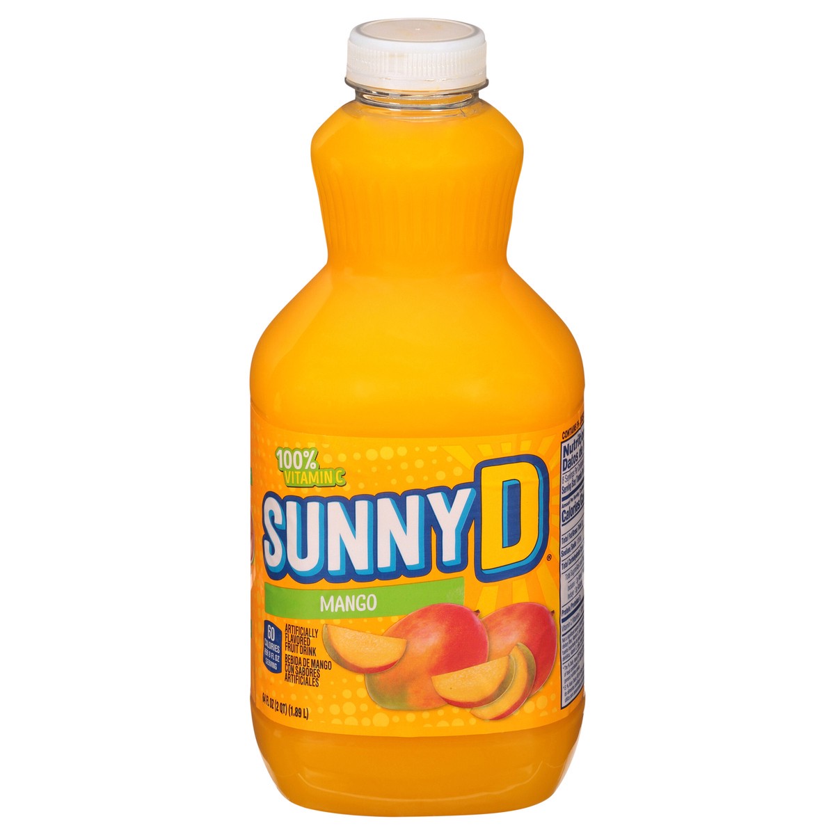 slide 1 of 13, Sunny D Sunnyd Mango Juice Drink, 64 Fl Oz Bottle, 64 fl oz