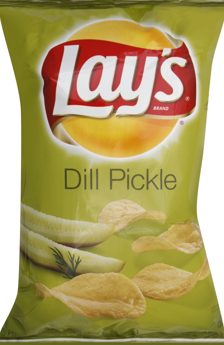 slide 5 of 6, Lay's Dill Pickle Potato Chips, 9.5 oz