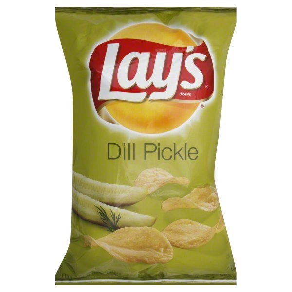 slide 1 of 6, Lay's Dill Pickle Potato Chips, 9.5 oz