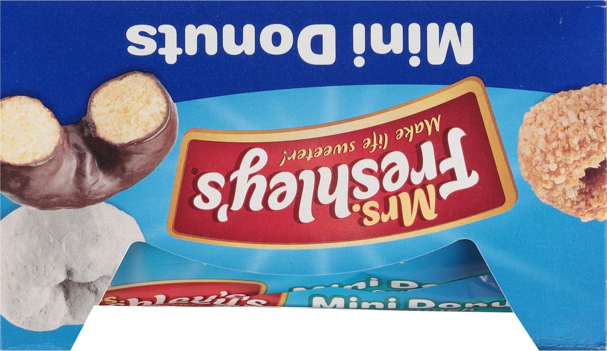 slide 6 of 12, Mrs. Freshley's Crunch Mini Donuts 1 ea, 3.4 oz