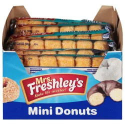 Mrs. Freshley''s Crunch Donuts Mini 3.4 oz
