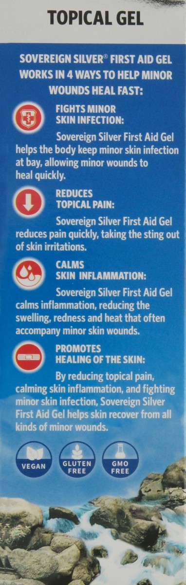 slide 6 of 12, Sovereign Silver Topical Healing First Aid Gel 2 fl oz, 1 ct