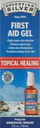 Sovereign Silver Topical Healing First Aid Gel 2 fl oz