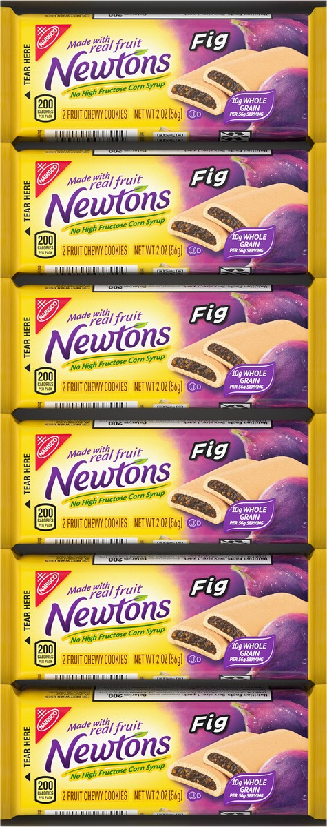 slide 9 of 9, Newtons Fig Fruit Chewy Cookies - Snack Packs - 2oz/12ct, 12 ct; 2 oz