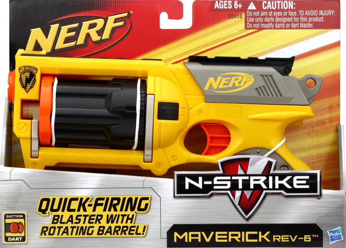 slide 1 of 4, Nerf Maverick REV-6 1 ea, 1 ct