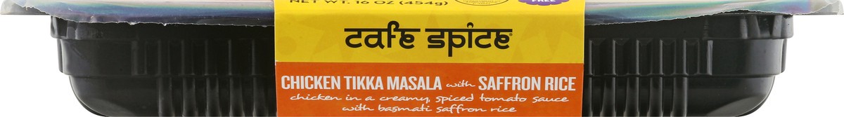 slide 2 of 7, Café Spice Chicken Tikka Masala with Saffron Rice, 16 oz