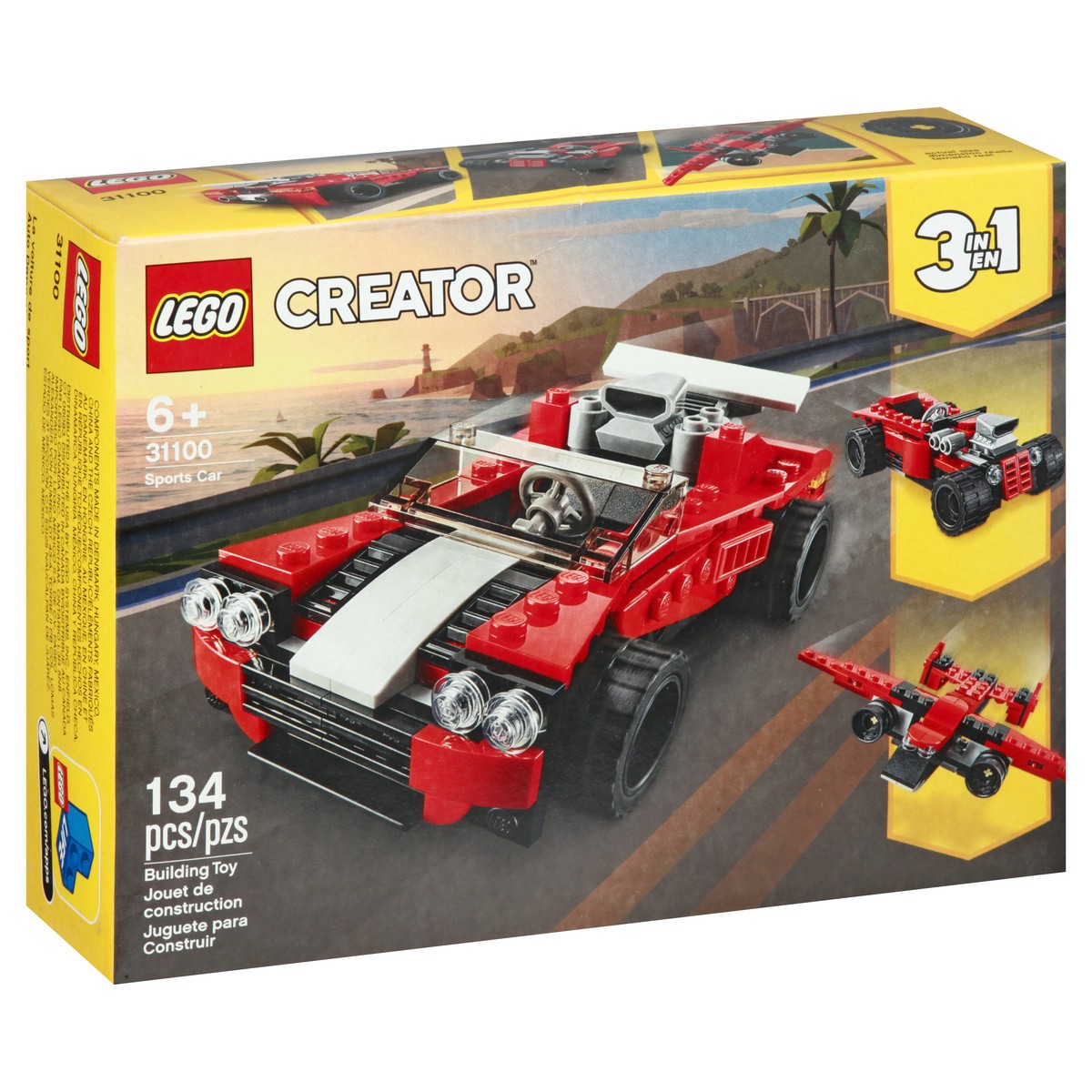 slide 2 of 9, LEGO Creator Sports Car Toy 1 ea, 1 ct