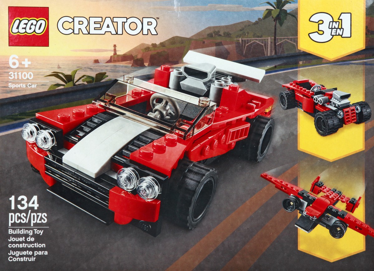 slide 6 of 9, LEGO Creator Sports Car Toy 1 ea, 1 ct