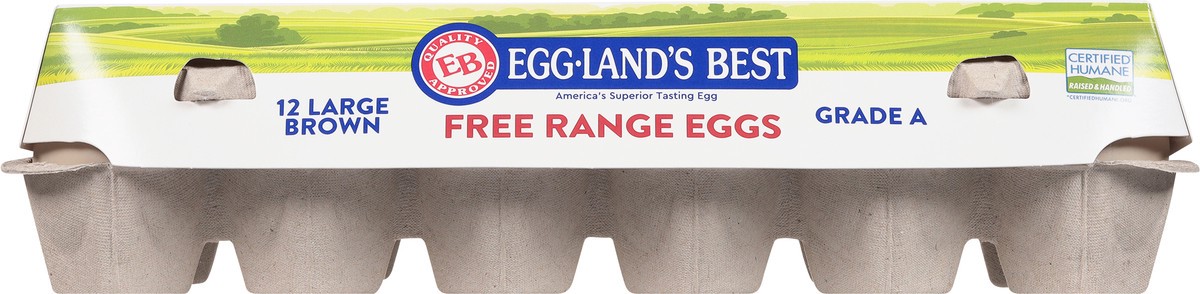 slide 3 of 9, Eggland's Best Free Range Large Brown Eggs, 12 count, 12 ct