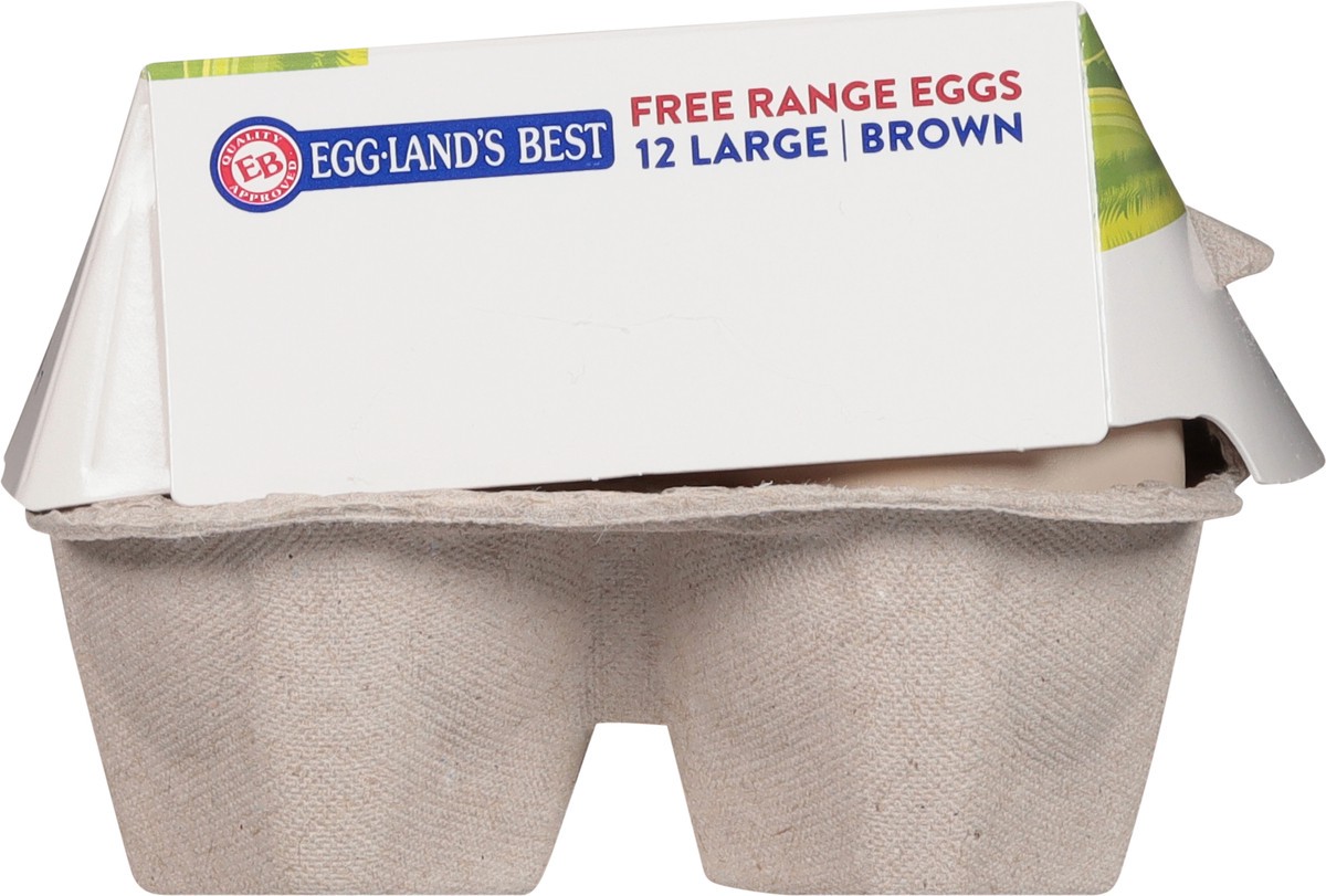 slide 5 of 9, Eggland's Best Free Range Large Brown Eggs, 12 count, 12 ct