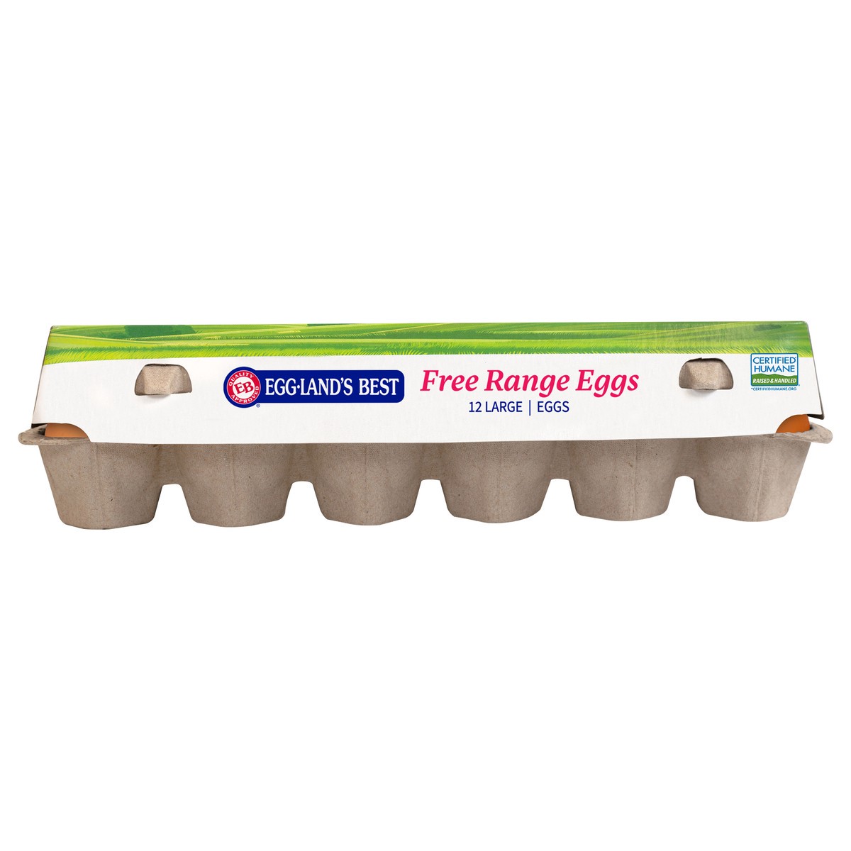 slide 1 of 9, Eggland's Best Free Range Large Brown Eggs, 12 count, 12 ct