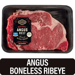Private Selection Angus Beef Boneless Ribeye Steak