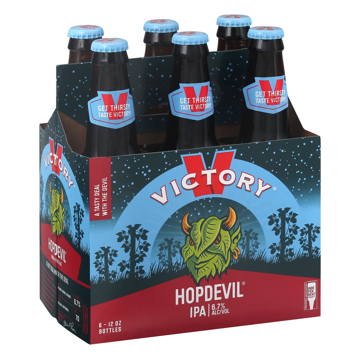 slide 6 of 11, Victory Brewing Company IPA HopDevil Beer 6 ea, 6 ct