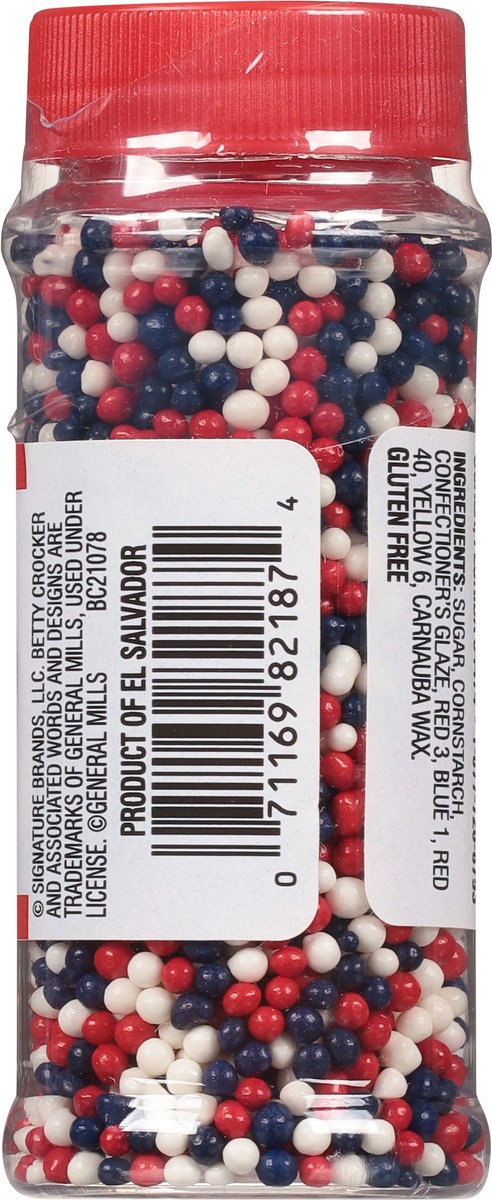 slide 3 of 9, Betty Crocker Cupcake Gems Patriotic Pearls - 2.0 Oz, 2 oz