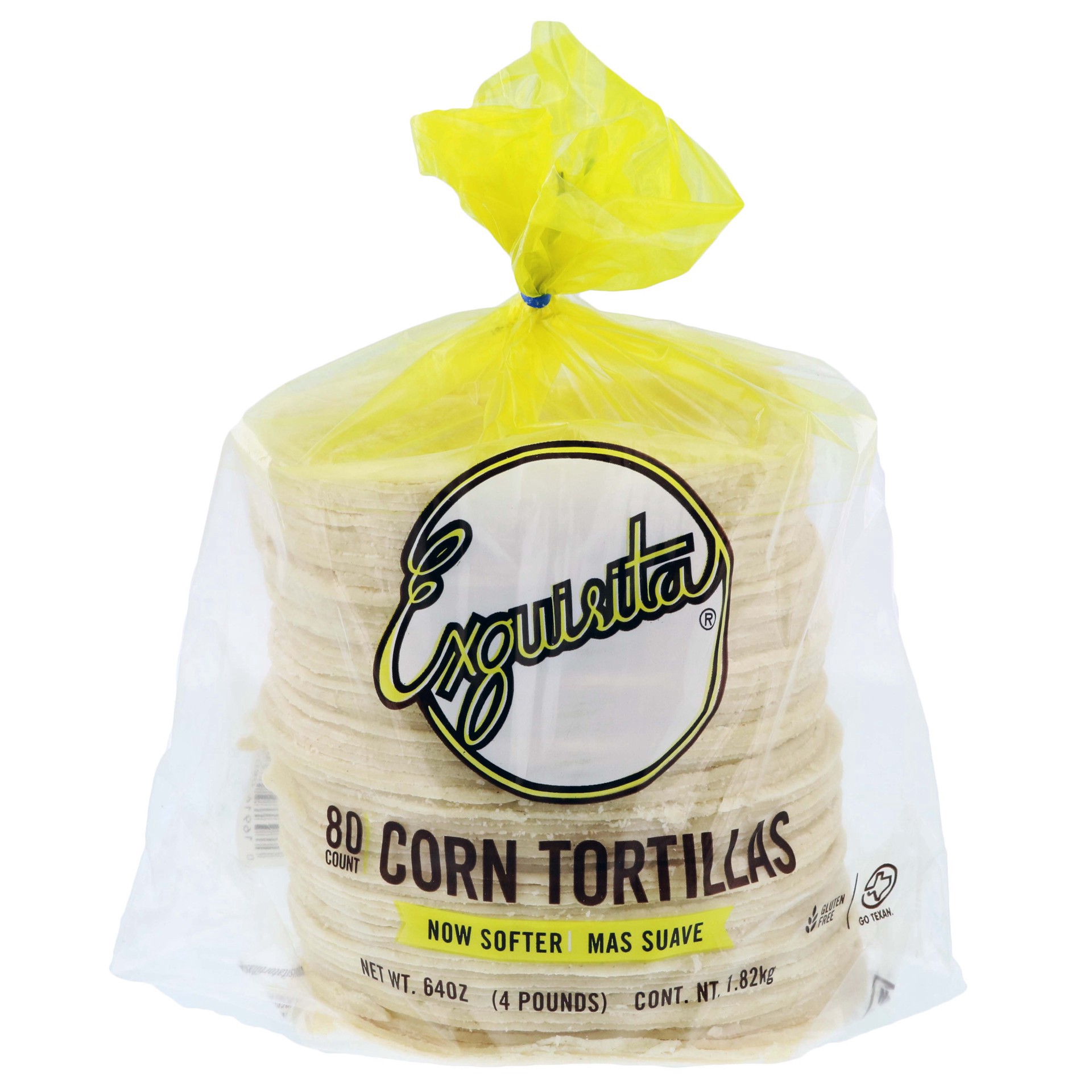 slide 1 of 1, Exquisita White Corn Tortillas, 80 ct