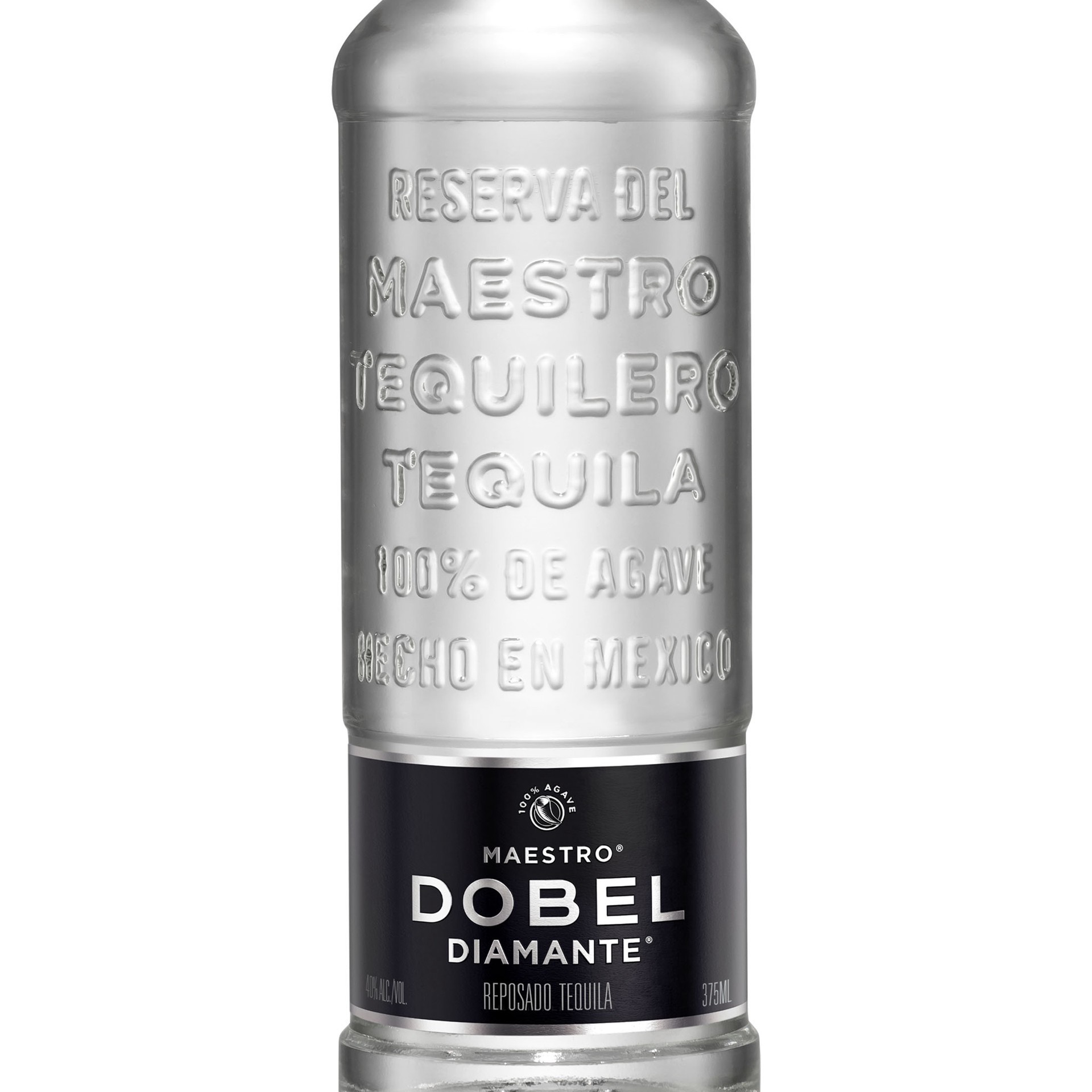 slide 6 of 10, Maestro Dobel Diamante Tequila Cristalino 80 Proof - 375 ml, 375 mL