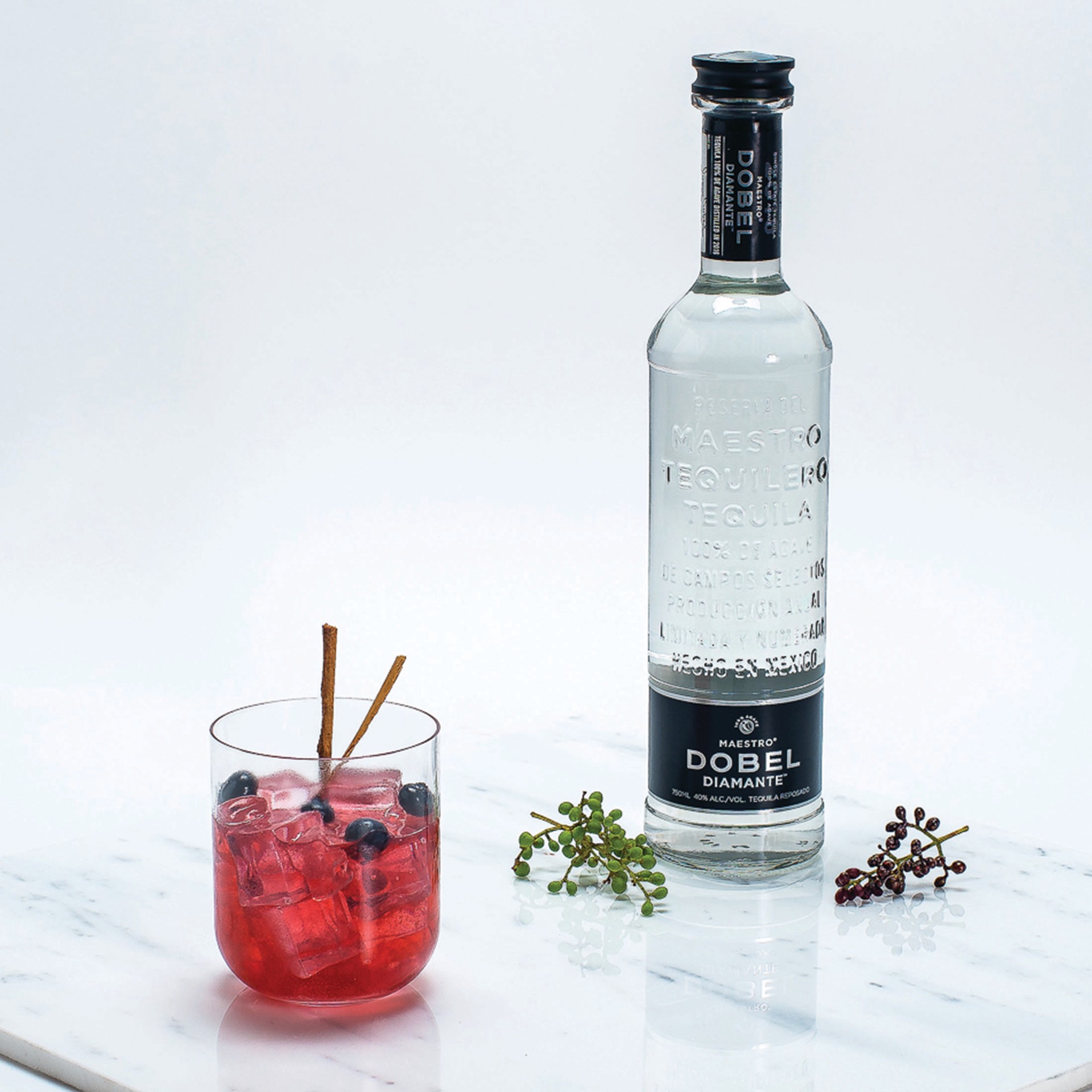 slide 7 of 10, Maestro Dobel Diamante Tequila Cristalino 80 Proof - 375 ml, 375 mL