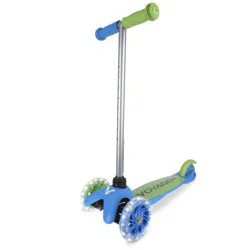 Voyager Full Light Up 3 Wheel Scooter - Blue / Green, 1 ct
