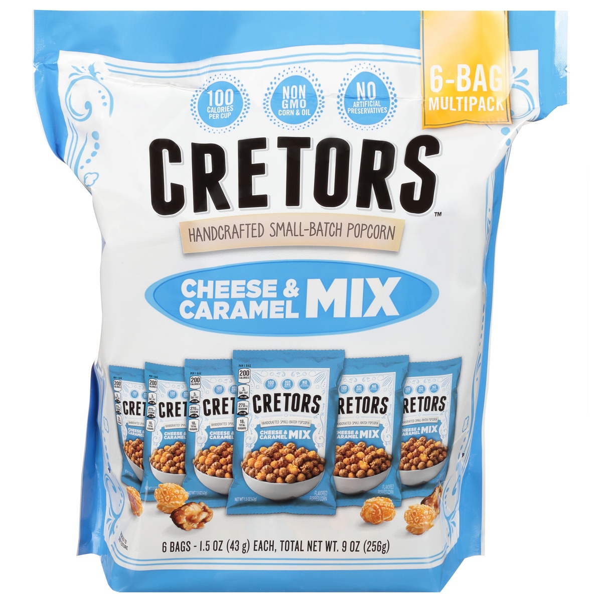 slide 1 of 1, GH Cretors Chicago Mix Popcorn, 6 ct