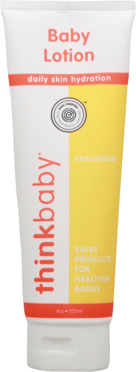 slide 6 of 9, Thinkbaby Daily Skin Hydration Unscented Baby Lotion 8 oz, 8 oz