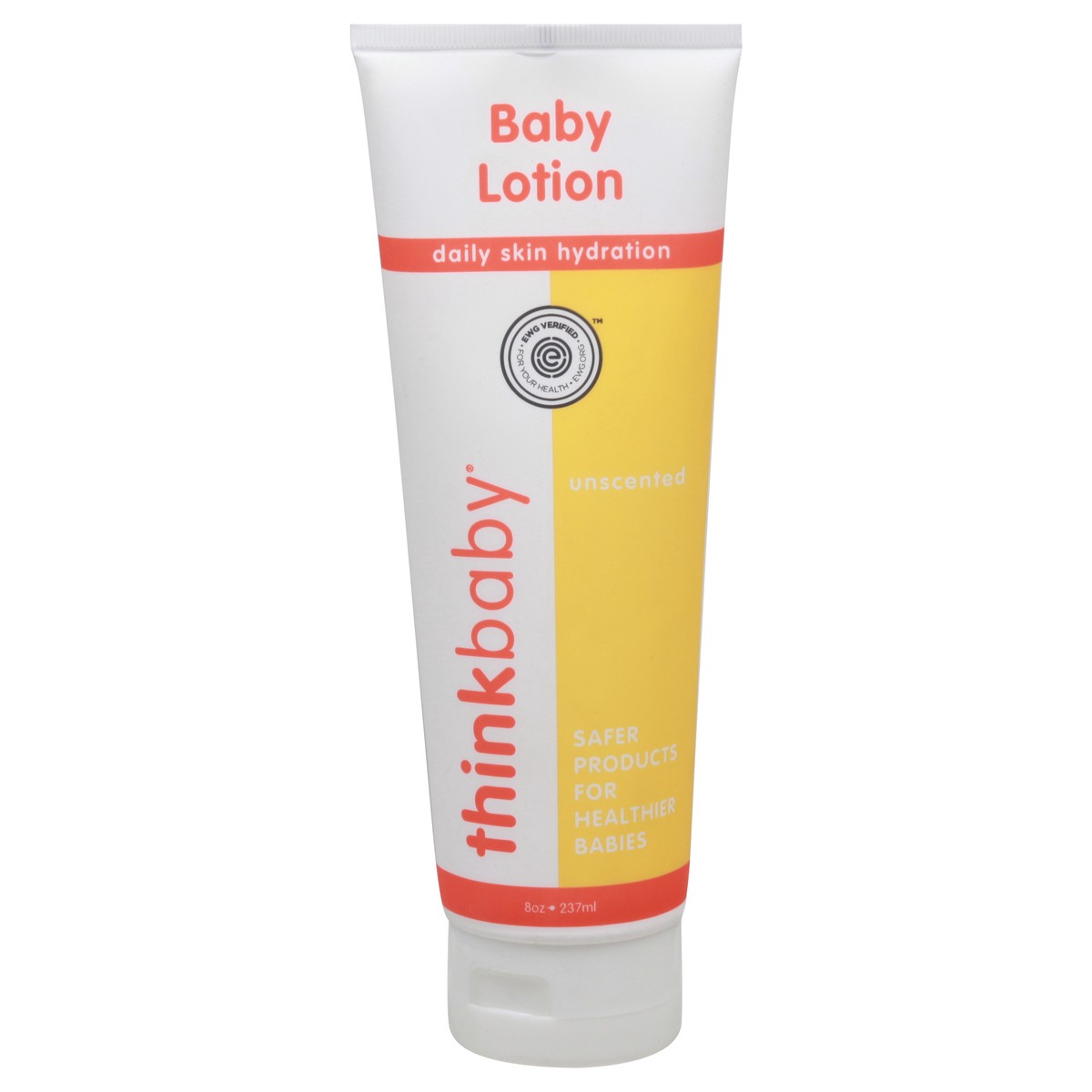 slide 1 of 9, Thinkbaby Daily Skin Hydration Unscented Baby Lotion 8 oz, 8 oz