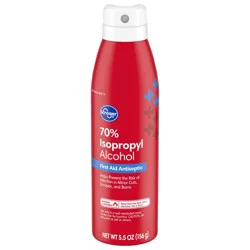 Kroger 70% Isopropyl Alcohol First Aid Antiseptic Spray