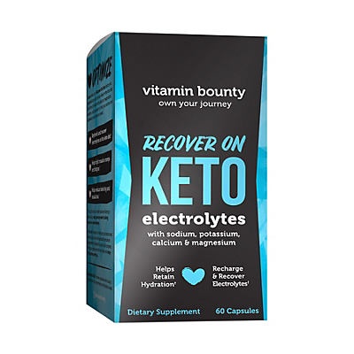 slide 1 of 1, Vitamin Bounty Recover On Keto Electrolyte Capsules, 60 ct